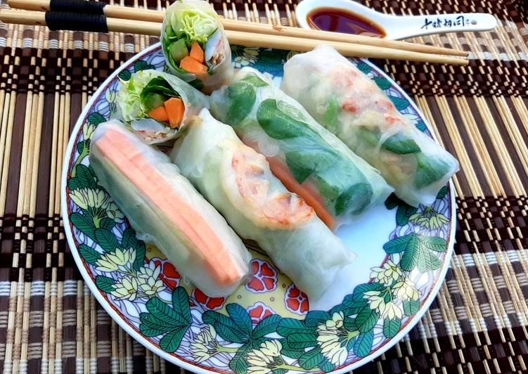 Ricetta Fresh Spring Rolls Vietnamiti Di Maria Cerulli Cookpad