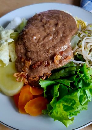 Foto resep Gado-gado Siram Favorit Doi