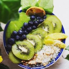 A picture of Kiwi smoothie.