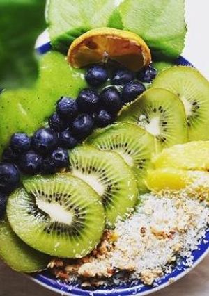 A picture of Kiwi smoothie.