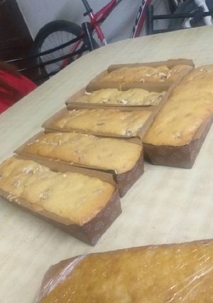 Una foto de Budín con nuez!!!! 🎄😋
