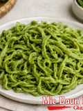 Mie Homemade Daun Bayam Gluten Free