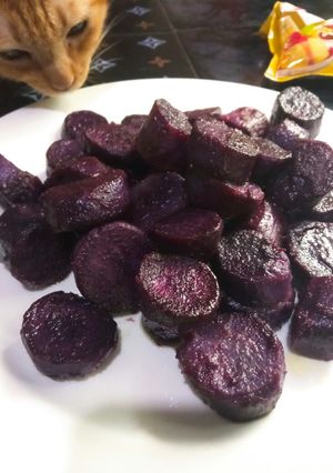Foto resep Tumis Mentega Ubi Ungu