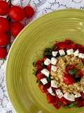 Caprese di bulgur