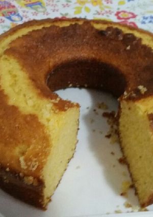 Foto de Bolo de fubá com iogurte