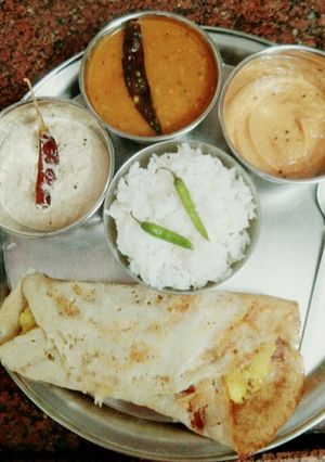 A picture of Dosa.