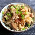 Dried Mushrooms & Chicken Takikomigohan