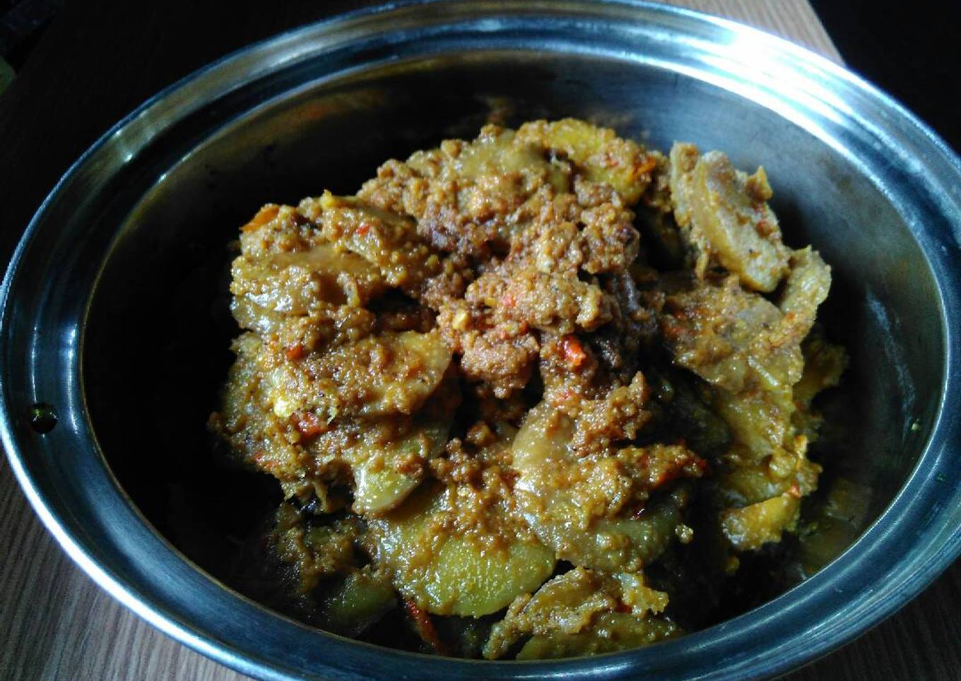 Rendang jengkol