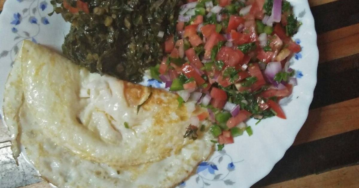 Ugali and mboga Recipe by Lucy Miriti - Cookpad