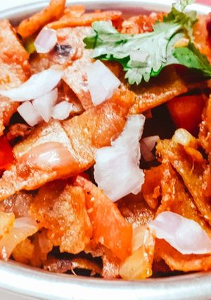 A picture of Chilli chapati.