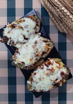 Foto resep Loaded Sweet Potato Boats