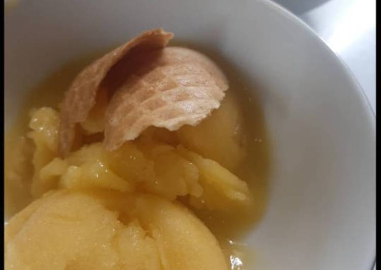 Cara Gampang Membuat Mango Sorbet, Lezat Sekali