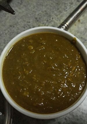 A picture of Daal Palak.