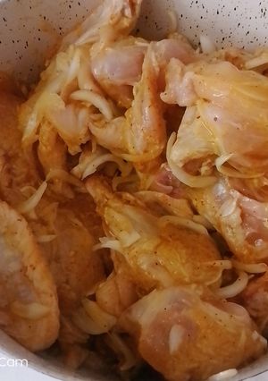 عکسی از دستور مزه دار کردن بال و پاچین 🍗🐥