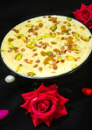 A picture of Gehu ki Kheer.