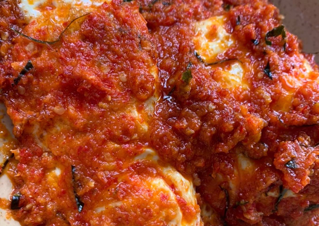 Telur Ceplok Balado Tomat Pedas