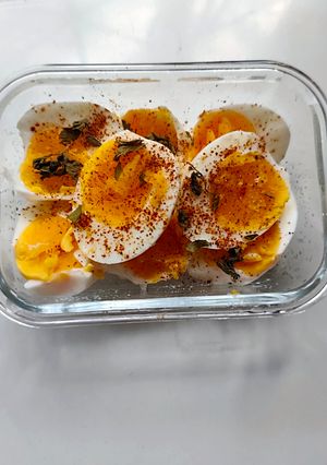 Una foto de Huevos a la sencilla