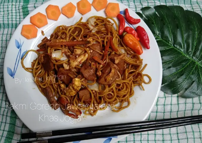 Resep 105. Bakmi Goreng Jawa Citarasa khas Jogja Anti Gagal