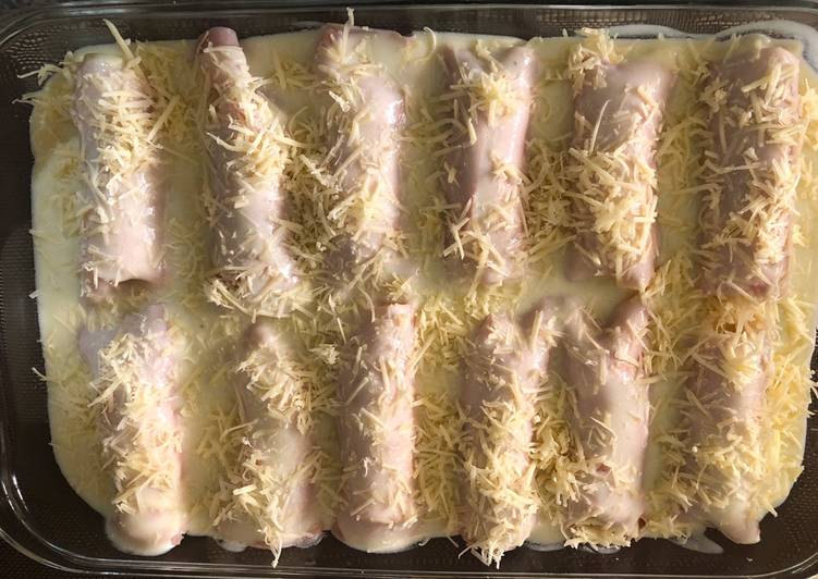 Bananas ao molho branco