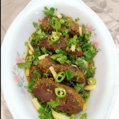 A picture of Kabab Karahi recipe.