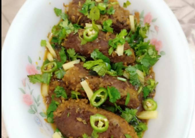Kabab Karahi recipe