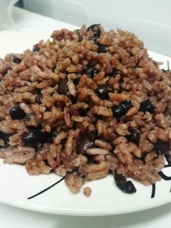 Una foto de Arroz congrí