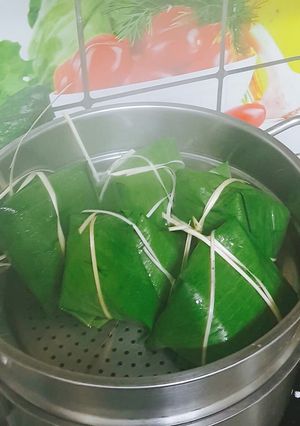 Hình của món Bánh giò chay.