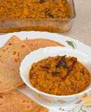 Methi Matar Chicken Mince Curry
