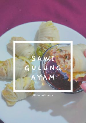 Foto resep Sawi Gulung Ayam