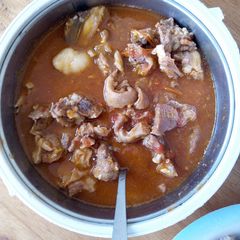 Goat meat Stew A picture of Goat meat Stew.