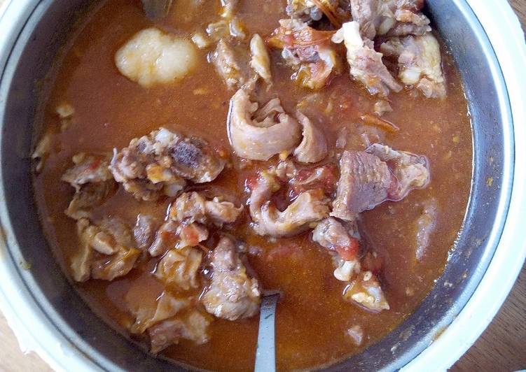 Recipe of Ultimate Goat meat Stew