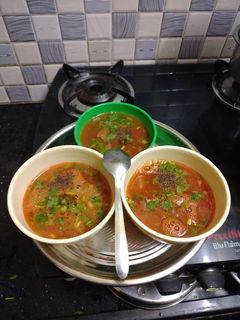 * தக்காளி, மிளகு, சீரக, சூப்*(pepper tomato soup recipe in tamil) செய்முறை முக்கிய புகைப்படம்