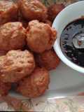 Bakwan tales goreng..gurih kriuk