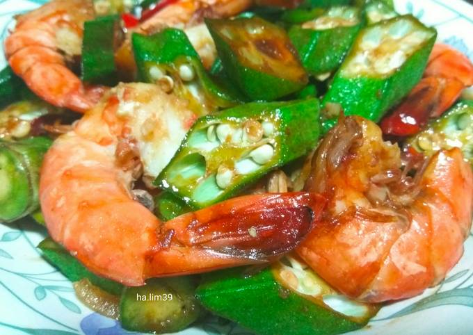 Bendi Goreng Udang