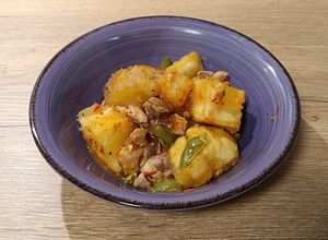 Foto principal de Pollo con yuca a mi estilo