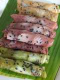 Fresh Coconut Thai Rolled Wafers (Thong Muan Sod)