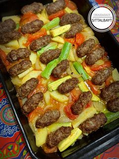 صورة لوصفة صينية أصابع الكفتة بالبطاطا والكوسا