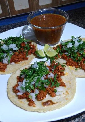 Una foto de Chorizo de Soya