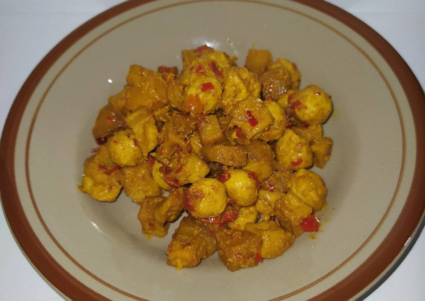 Sambal Goreng Bola Bola Ayam