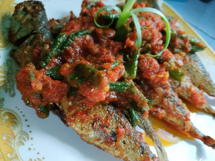 Resep: Balado makarel with kacang panjang Rumahan