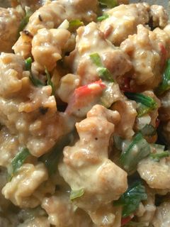 Foto resep Chicken salted egg daun jeruk