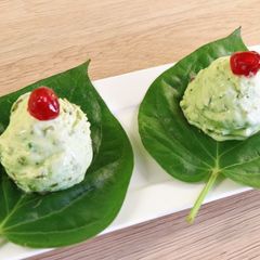 A picture of Paan Ice Cream.