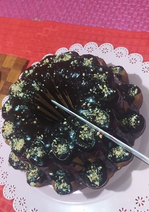 صورة لوصفة كيكة الزبيب و تفاح ولا اروع بنة 🤗😋😋