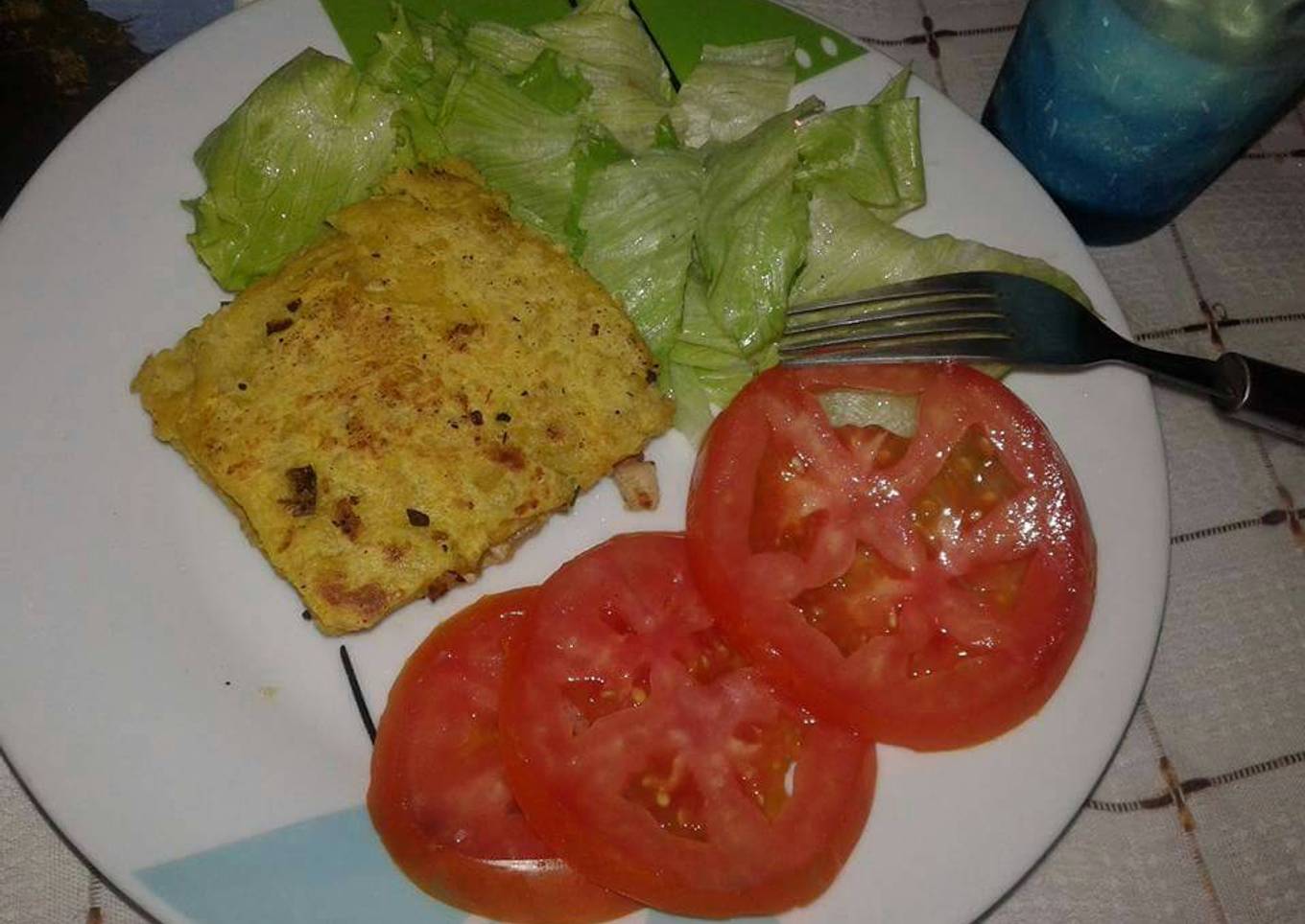 Emparedado de plátano con pollo o tuna