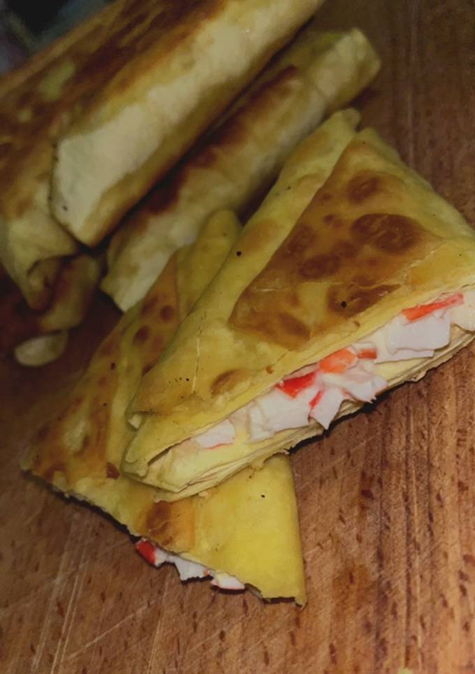 Трикутник з лаваша 🍞