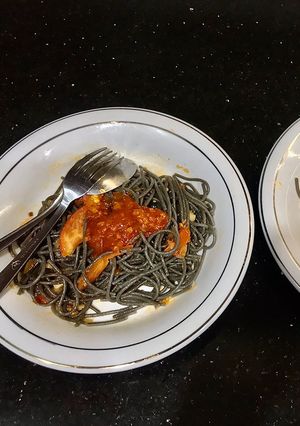 Foto resep Spagethi Item