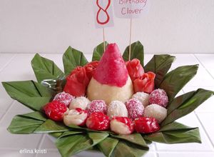 Foto resep Tumpeng Jajan Pasar (Spesial HUT Clover)