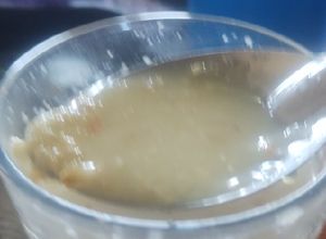 Una foto de Licuado de avena y manzana, en agua Pal' colesterol 🍎🍎