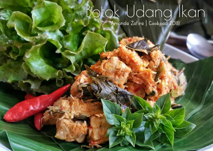 Langkah Mudah untuk Membuat Botok Udang ikan, Bisa Manjain Lidah