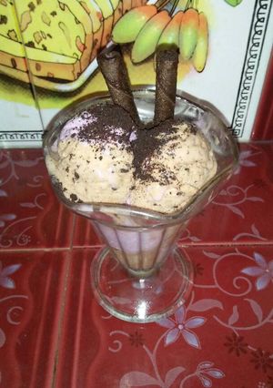 Foto resep Ice cream choco taro